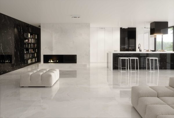 Crystal Porcelain Slab Design by Mecca Tiles in Australia