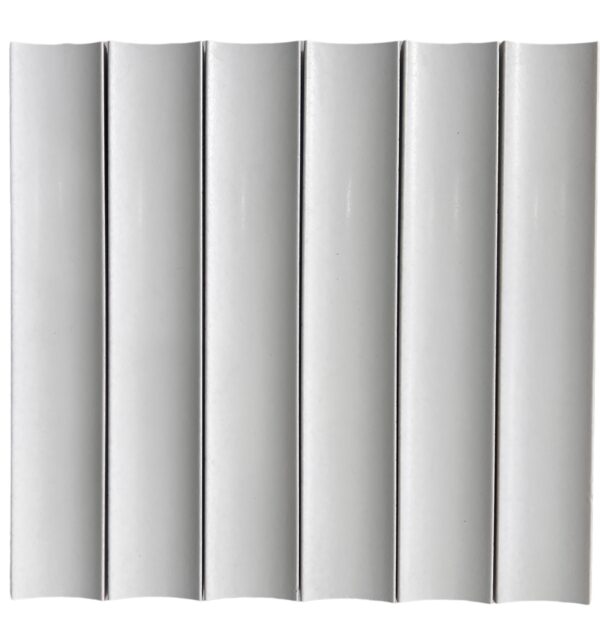 Concave Snow Matt Tile Design in Australia