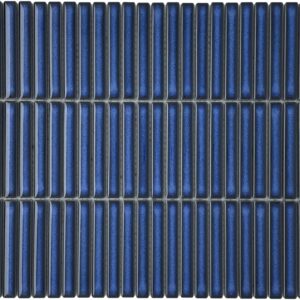 Finger Navy Stack Gloss Tile Design in Australia